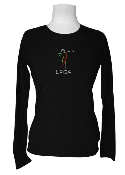 Official LPGA Rhinestone Long Sleeve Tee